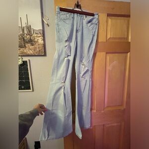 Almost Famous Light Blue Flare Jeans